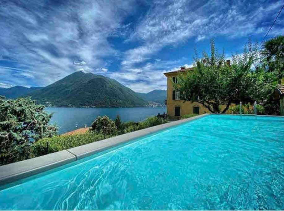 Villa Peroni Lake Como Classic With Swimming Pool Argegno Exterior foto